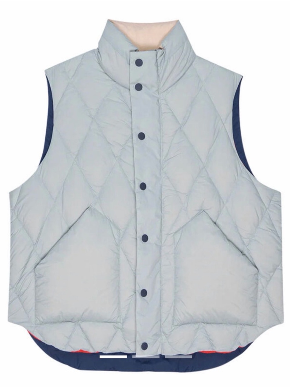 THE GREAT Patchwork Down Puffer Vest – NWOT – Premium Quilted Statement Piece - Picture 2 of 9